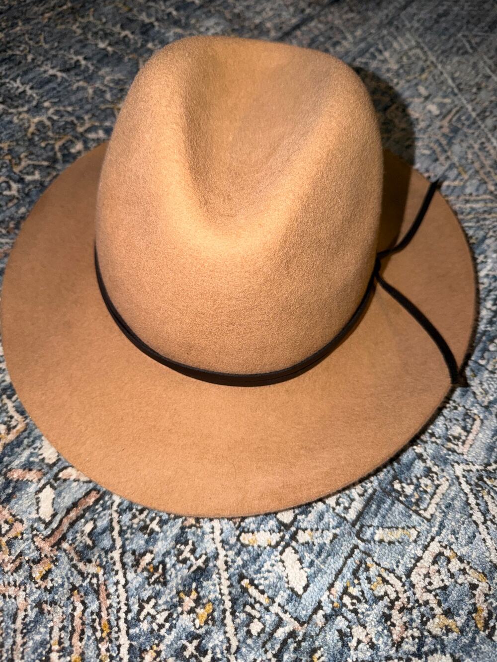 San Diego Hat Company Camel Wool Felt Rancher Fedora Hat